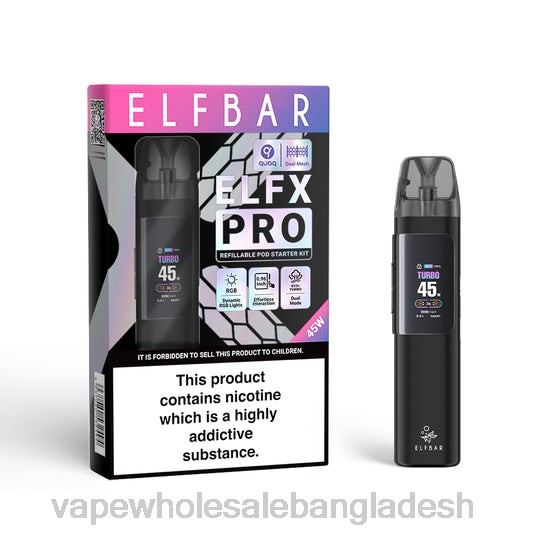 Vape Bd Online - ELFBAR ELFX Pro পড ডিভাইস খুলুন নীল JV6D6