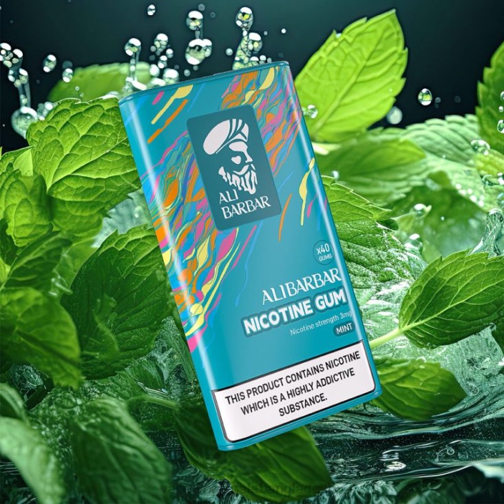 Vape Dhaka - Alibarbar নিকোটিন গাম পুদিনা B02J83