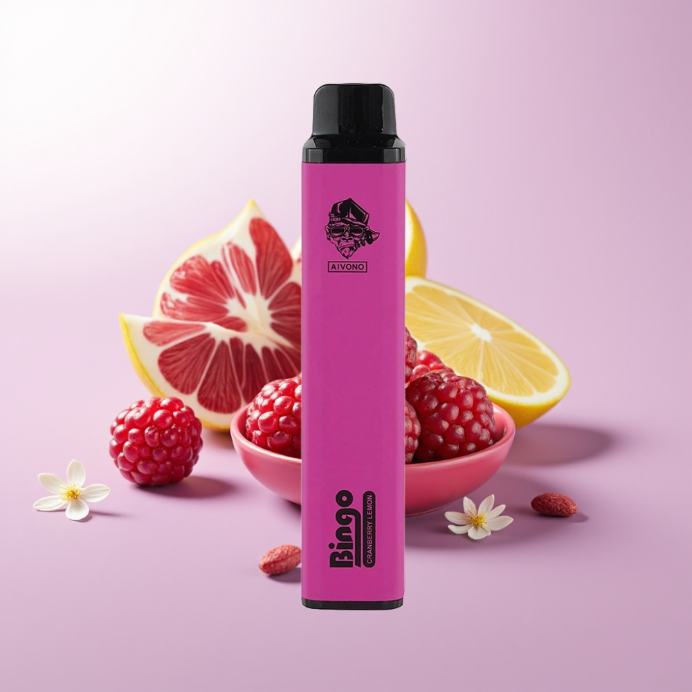 Aivono AIM BINGO 4000 Puffs ক্র্যানবেরি লেবু ১০মিলি
