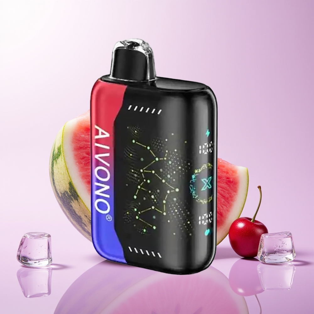 Aivono Aim Boom 25000 Puffs আইসড তরমুজ চেরি 5% নিকোটিন