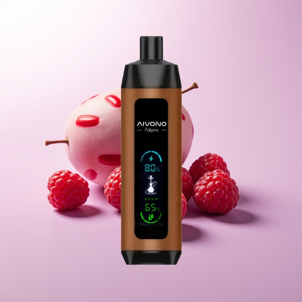 Aivono Aim Fatpro 22000 Puffs ডিসপোজেবল ভেপ চেরি রাস্পবেরি 28ml