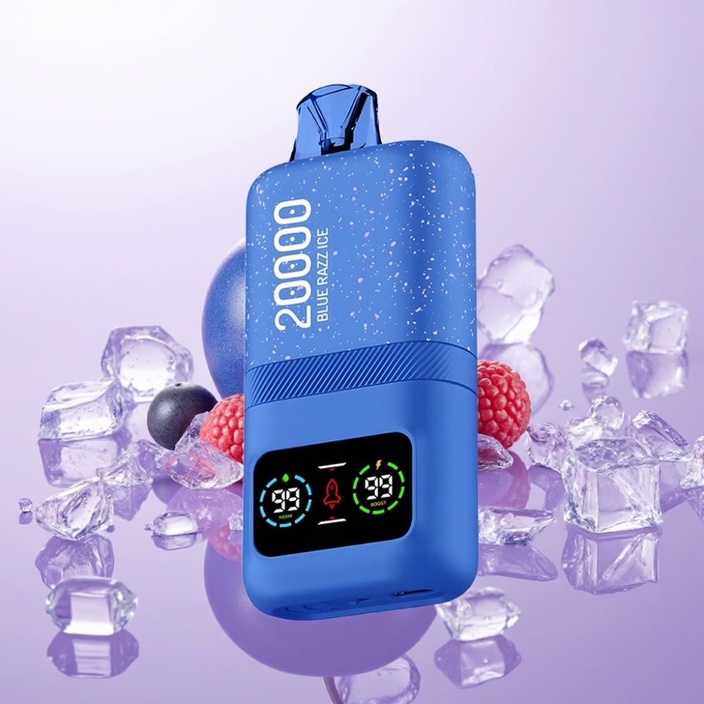 Aivono AIM MAGIC 20000 Puffs ডুয়াল ম্যাশ কয়েল ব্লু র্যাজ আইস