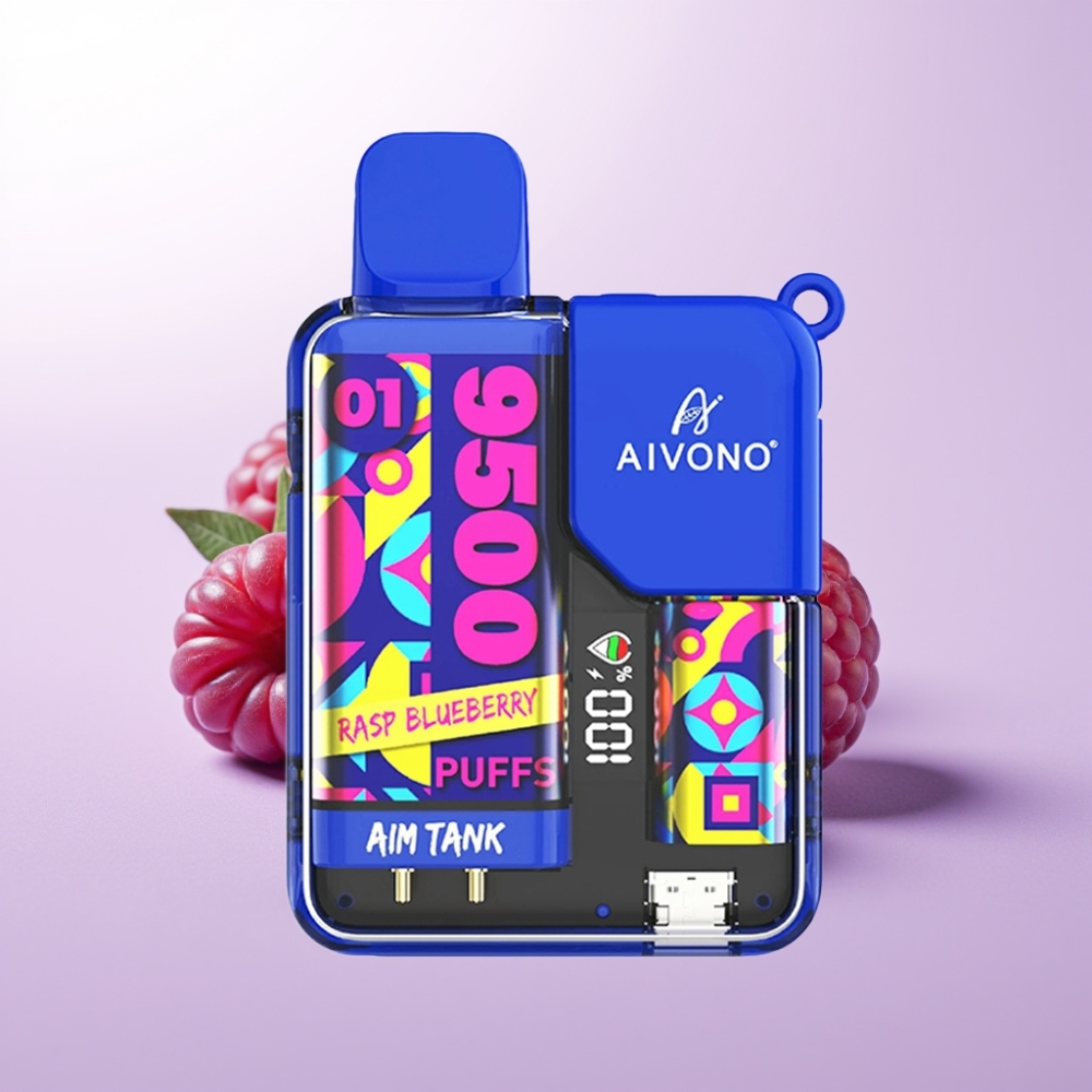 Aivono AIM-TANK 9500 Puffs 18ml রাস্প ব্লুবেরি