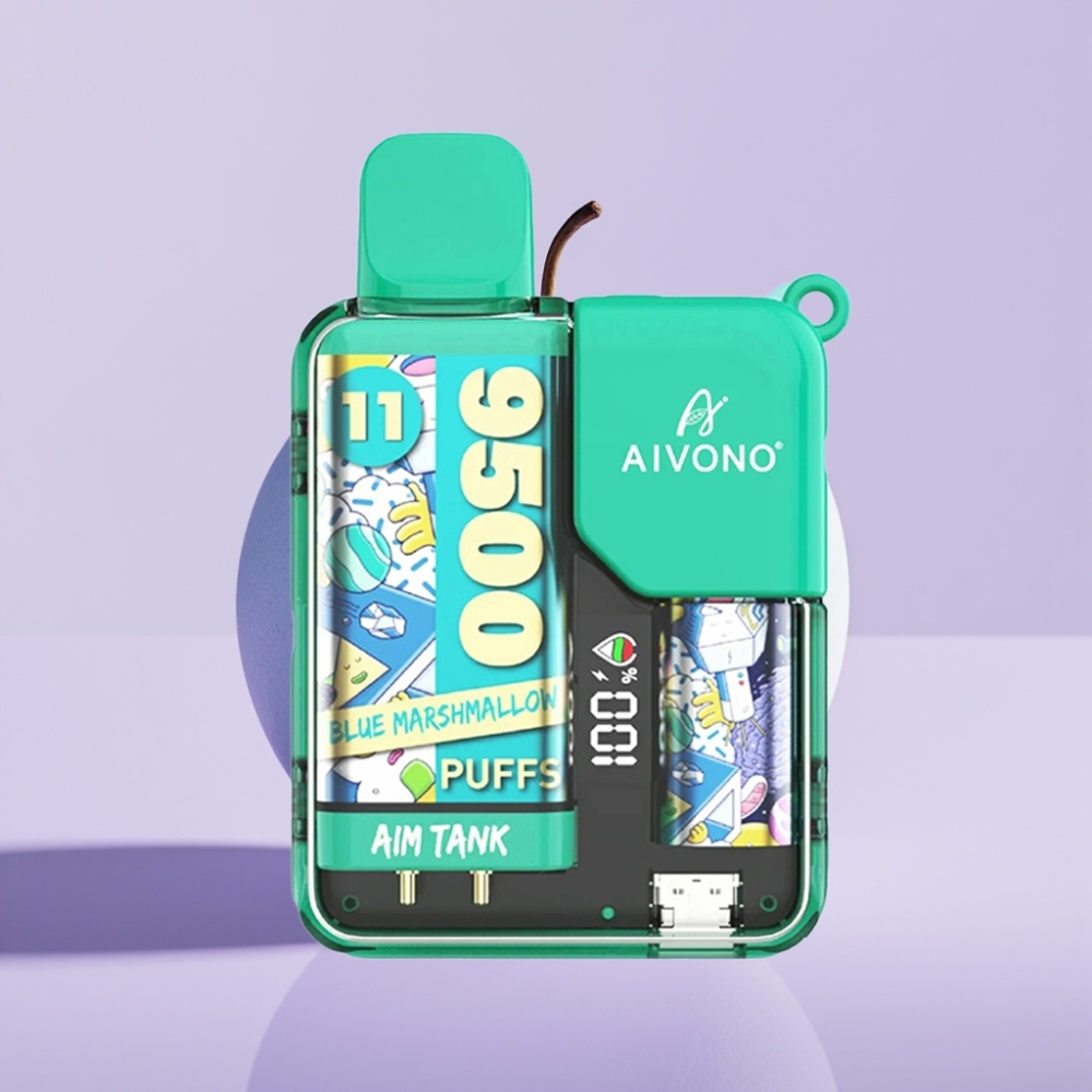 Aivono AIM-TANK 9500 Puffs নীল মার্শমেলো 18ml