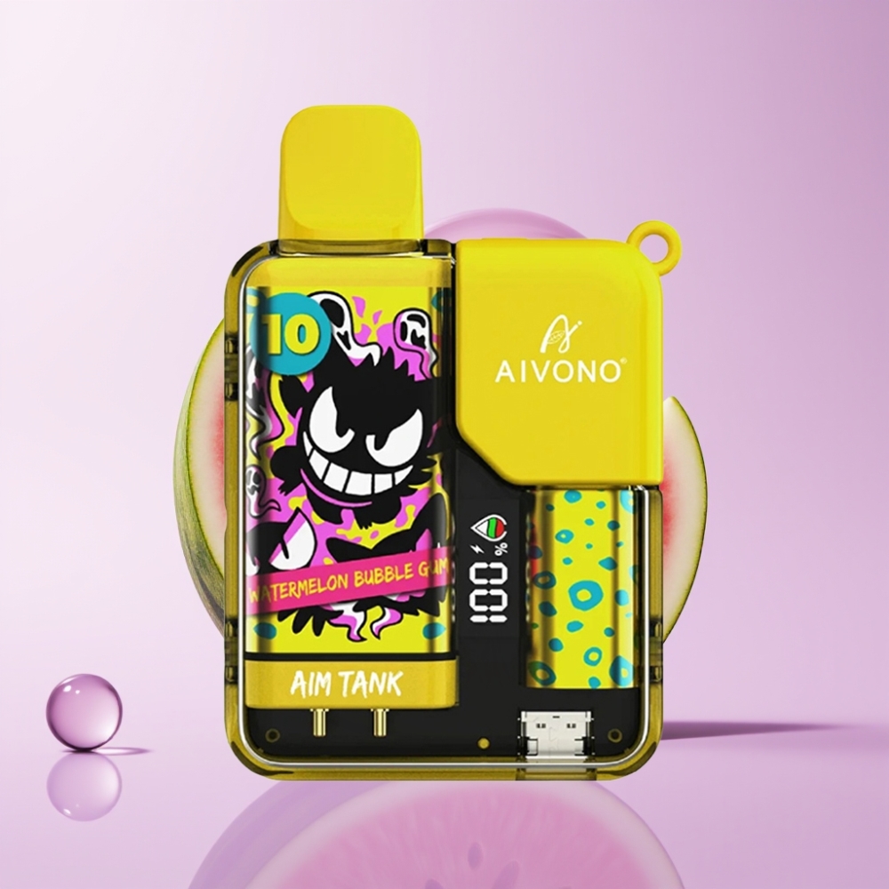 Aivono Aim-TANK 9500 Puffs তরমুজ বাবল গাম 18ml