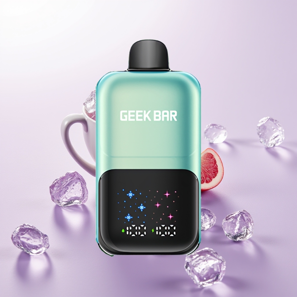 GEEK BAR 2GO 50000 পাফস ডুয়াল ট্যাংক কুল মিন্ট আইস