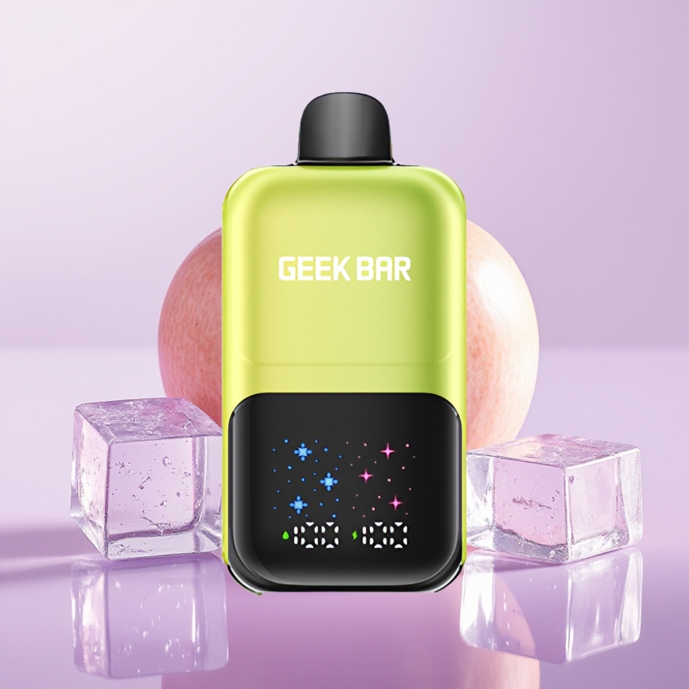 GEEK BAR 2GO 50000 Puffs 20mL ডুয়াল ট্যাঙ্ক টক আপেল আইস