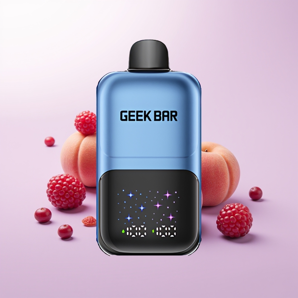 GEEK BAR 2GO 50000 Puffs পিচ ও বেরি 20mL ডুয়াল ট্যাঙ্ক