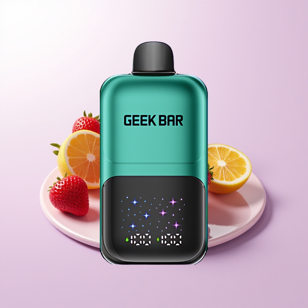 GEEK BAR 2GO 50000 Puffs স্ট্রবেরি ও কিউই 20mL ডুয়াল ট্যাঙ্ক