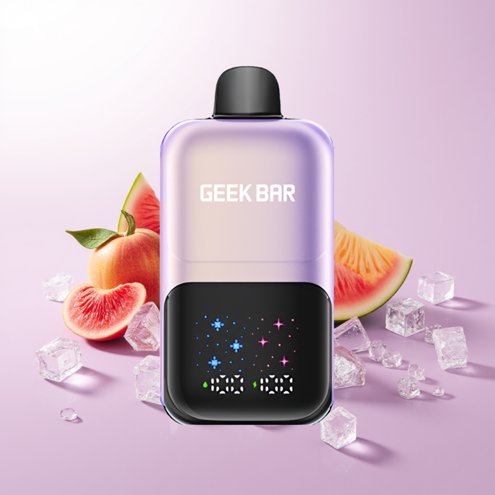 GEEK BAR 2GO 50000 Puffs পিচ ম্যাঙ্গো ওয়াটারমেলন আইস ২০মিলি ডুয়াল ট্যাঙ্ক
