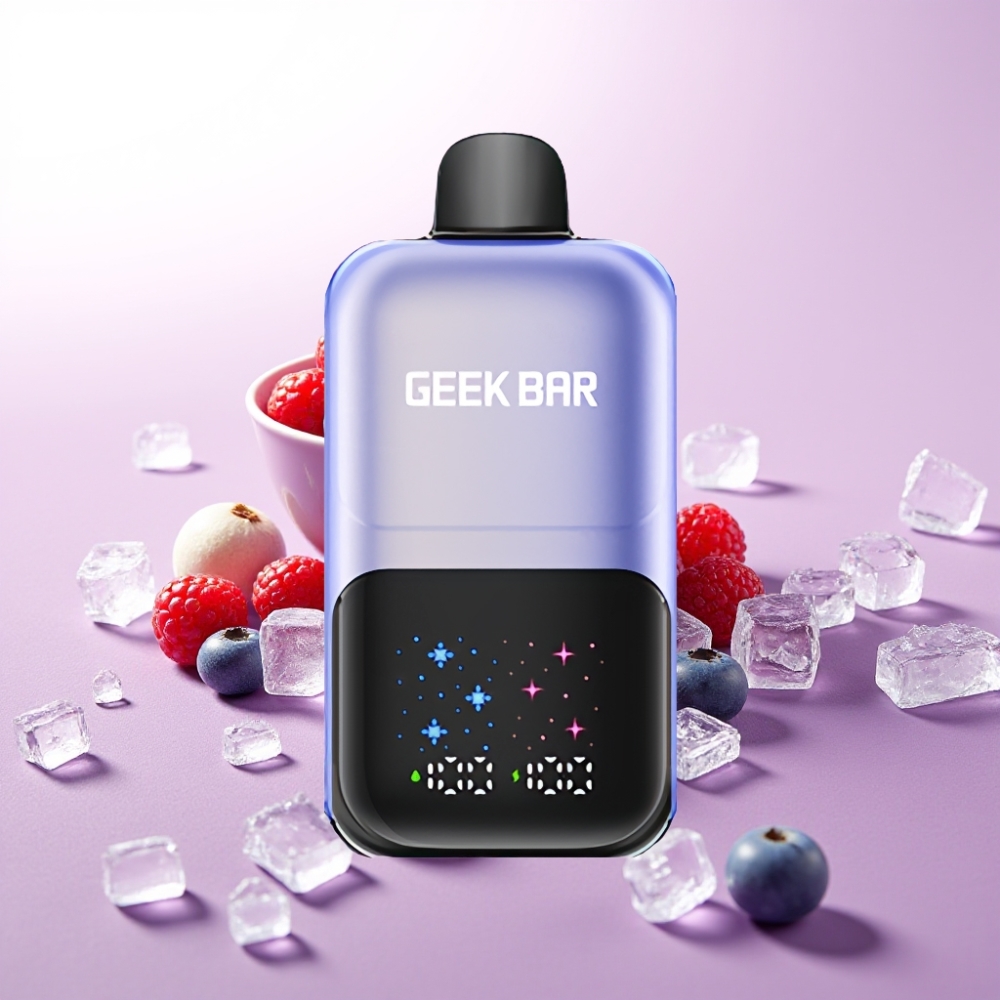 GEEK BAR 2GO 50000 Puffs ডুয়াল ট্যাঙ্ক মিশ্র বেরি আইস