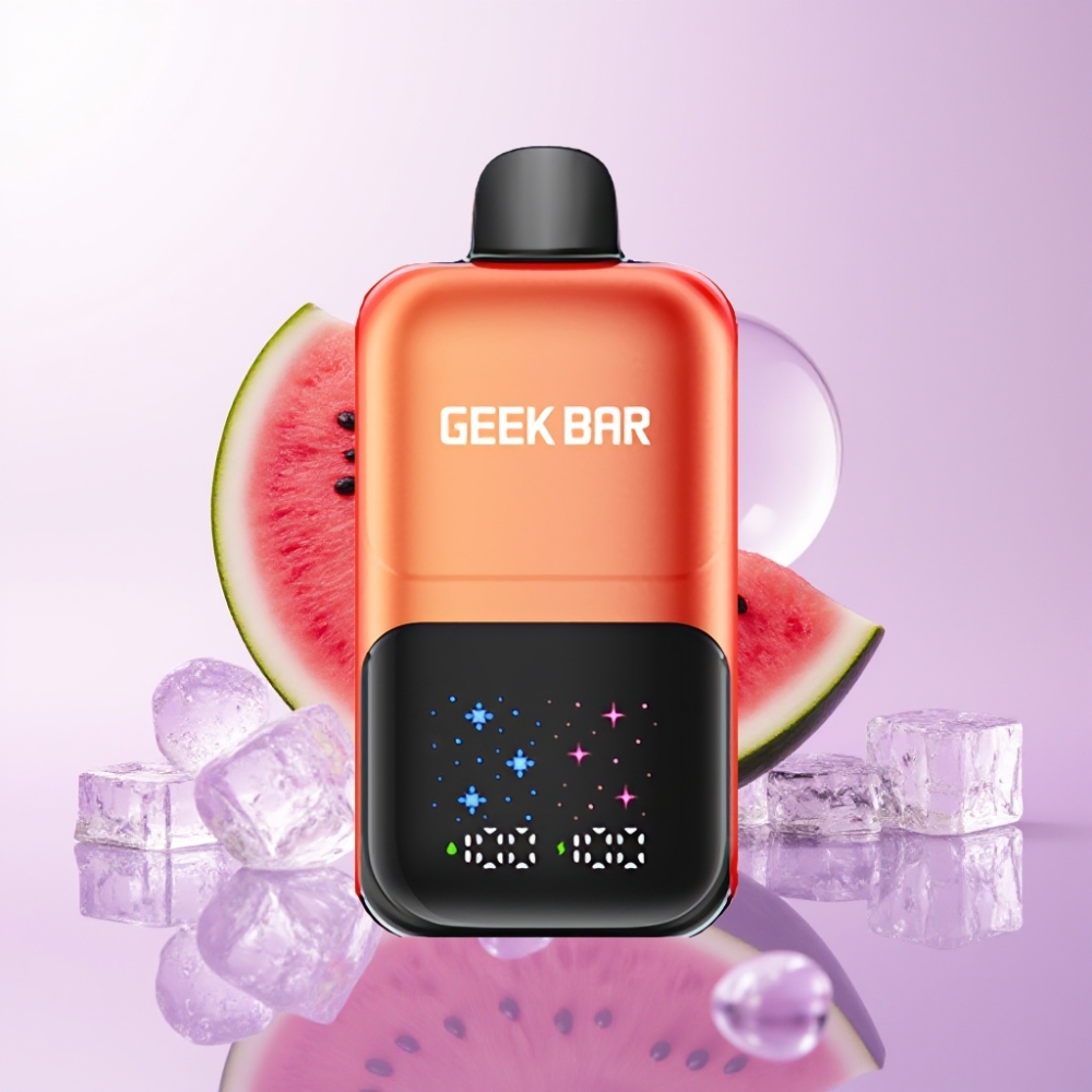 GEEK BAR 2GO 50000 Puffs Watermelon Bubble Gum Ice ডিসপোজেবল ভেপ পেন