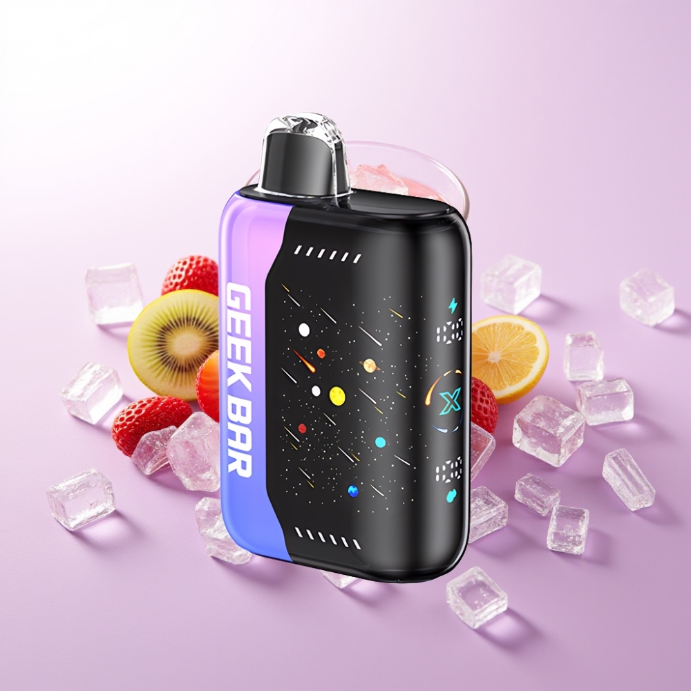 GEEK BAR Pulse X 42K Puffs Meteor Edition স্ট্রবেরি কিউই আইস এবং
