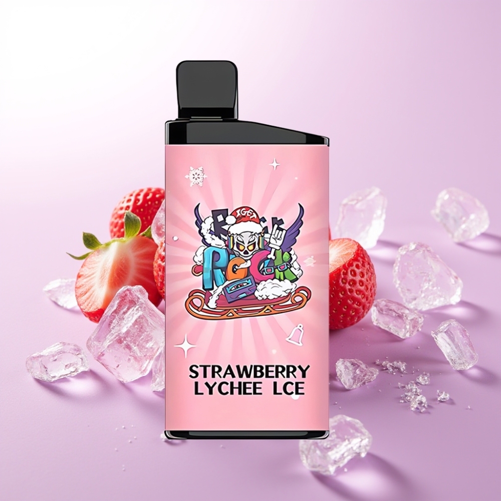 IGET Bar 3500 Puffs স্ট্রবেরি লিচু আইস 1400 mAh