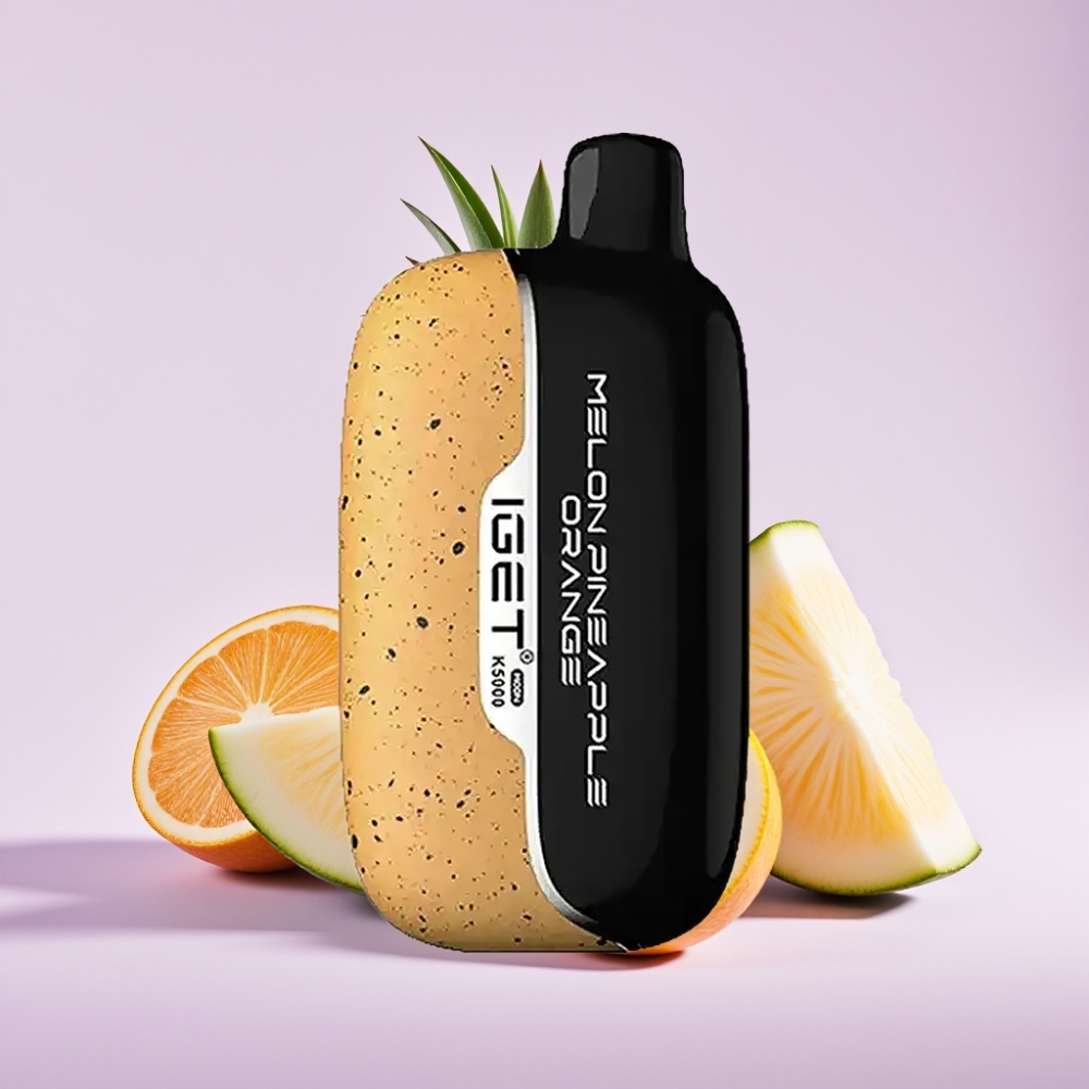 IGET Moon K5000 Puffs 5000 পাফ্স মেলন পাইন্যাপল অরেঞ্জ 81.5 গ্রাম