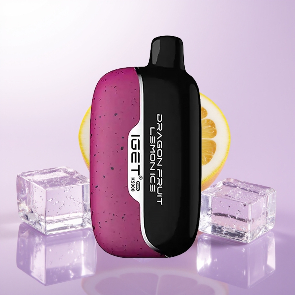 IGET Moon K5000 Puffs ড্রাগন ফ্রুট লেমন আইস 81.5g