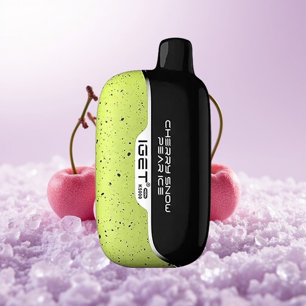 IGET Moon K5000 Puffs চেরি স্নো পেয়ার আইস 81.5g