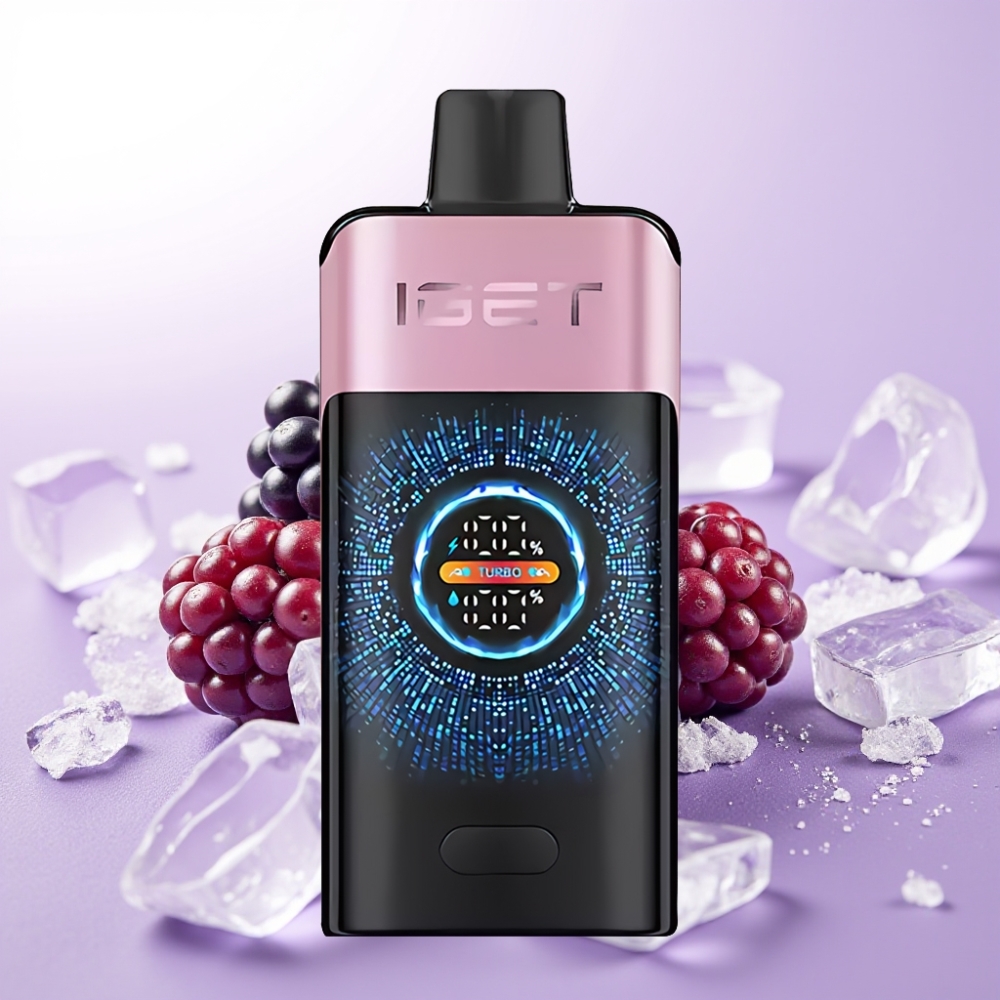 IGET ONE 12000 Puffs ডিসপোজেবল ভেপ ব্ল্যাকবেরি আইস 2700 mAh