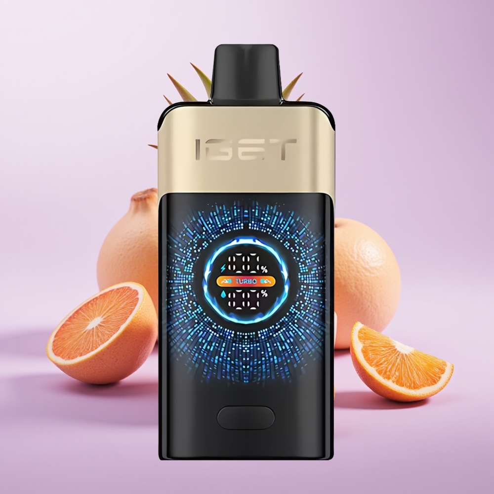 IGET ONE 12000 Puffs ডিসপোজেবল ভেপ ট্রপিক্যাল অরেঞ্জ মনস্টার 2700 mAh
