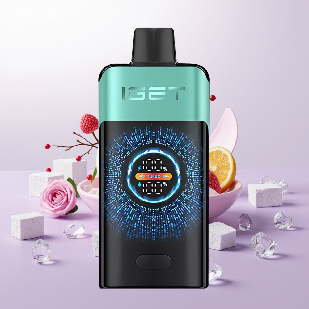 IGET ONE 12000 Puffs ডিসপোজেবল ভেপ পার্বত ঝর্ণা পুদিনা বরফ 2700 mAh