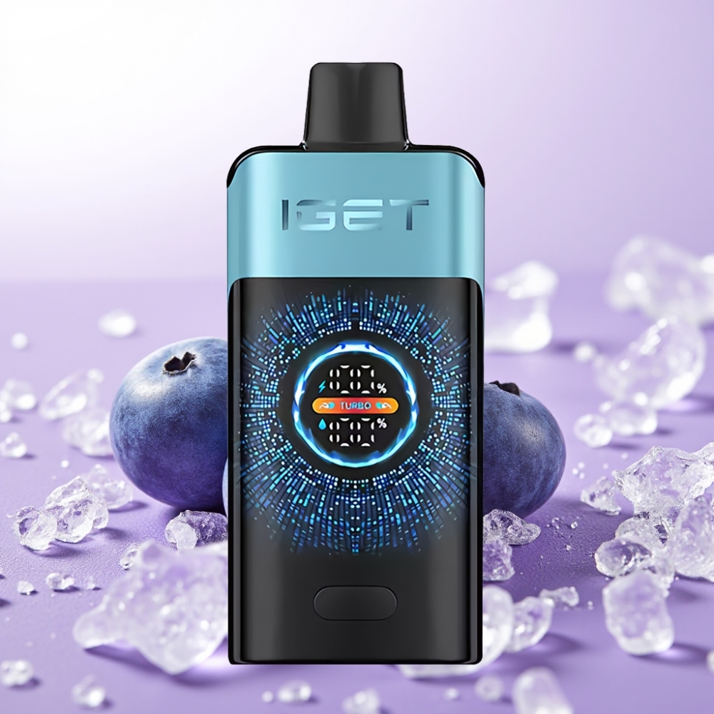 IGET ONE 12000 Puffs ডিসপোজেবল ভেপ ব্লুবেরি আইস 2700 mAh