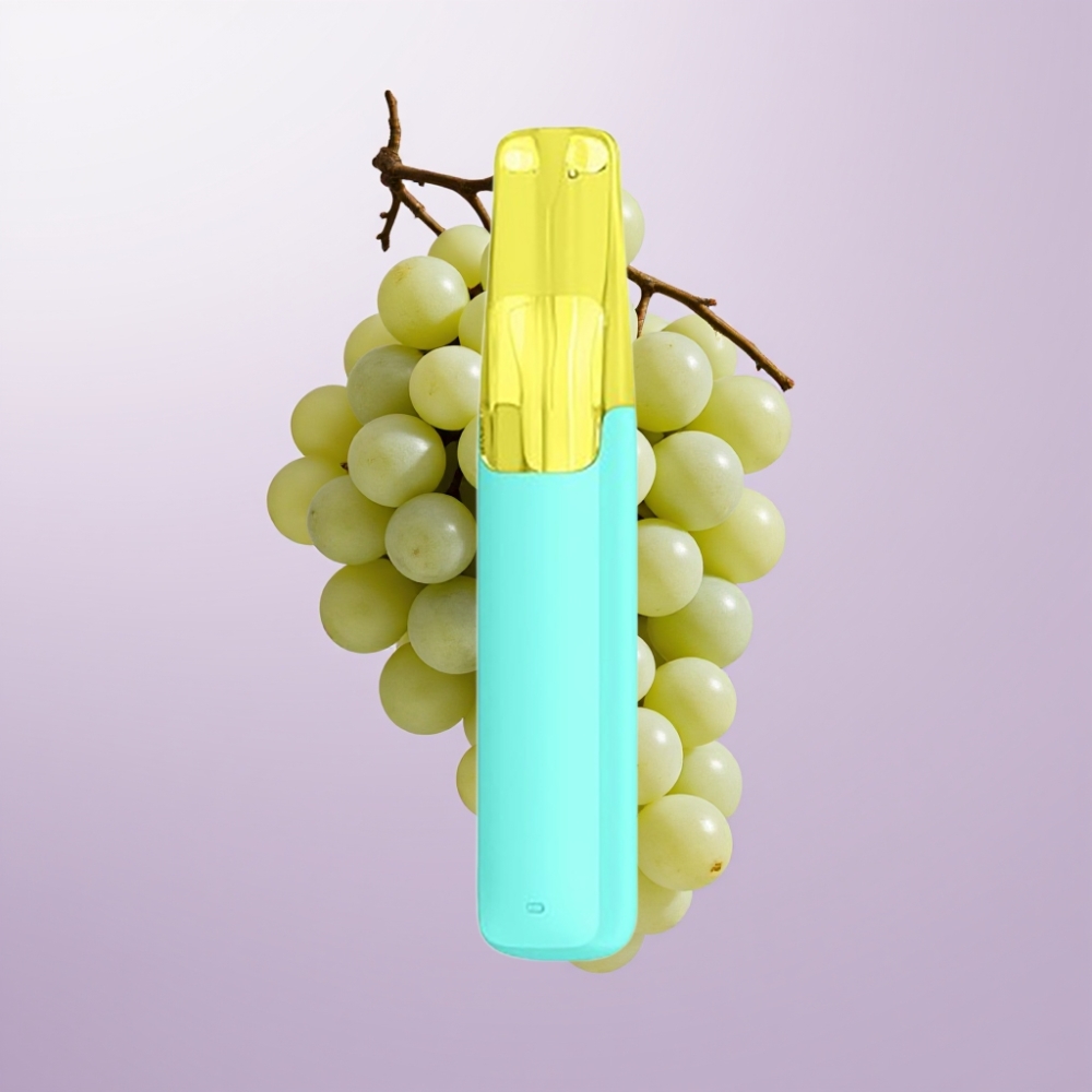 Snowplus Dash 4000 Puffs Disposable Device সবুজ আঙ্গুর Ceramic Atomizer 530 mAh