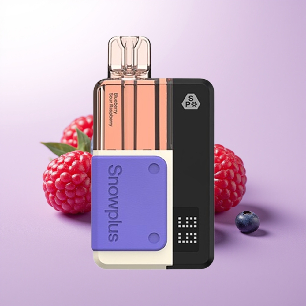 Snowplus Swift 5000 Puffs Prefilled Pod Kit ব্লুবেরি সৌর রাস্পবেরি 1000 mAh