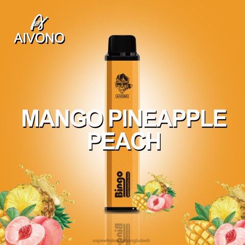 Vape Bd Online - Aivono AIM BINGO 4000 আম আনারস পীচ 40X0R136