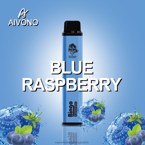 Vape Dhaka - Aivono AIM BINGO 4000 নীল রাস্পবেরি 40X0R143