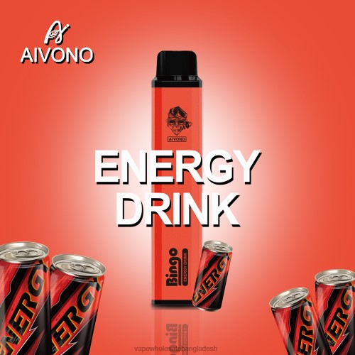 Vape Wholesale Bangladesh - Aivono AIM BINGO 4000 শক্তি পানীয় 40X0R141
