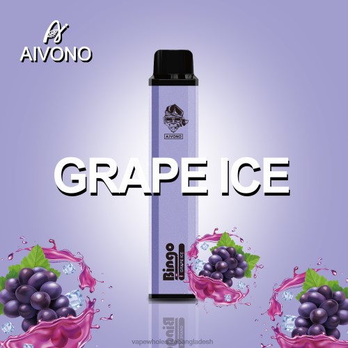 Vape Wholesale Supplier - Aivono AIM BINGO 4000 আঙ্গুরের বরফ 40X0R142