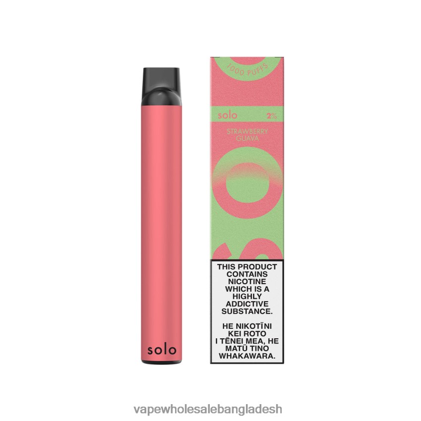 Vape Wholesale Bangladesh - Solo নিষ্পত্তিযোগ্য vape স্বর্গ সংগ্রহ স্ট্রবেরি পেয়ারা 406XLL21