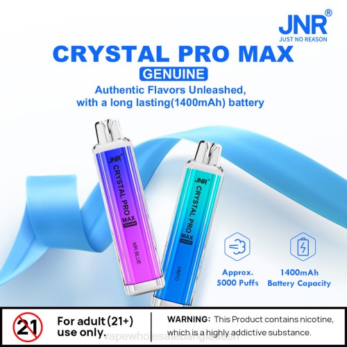 Vape Wholesaler - ব্লুবেরি রাস্পবেরি F6D8727 JNR CRYSTAL PRO MAX
