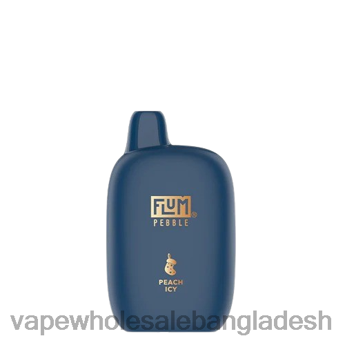 Vape Bangladesh - FLUM PEBBLES 6000 পাফস (ক্রিসমাস সংস্করণ) পীচ বরফ 6666B8