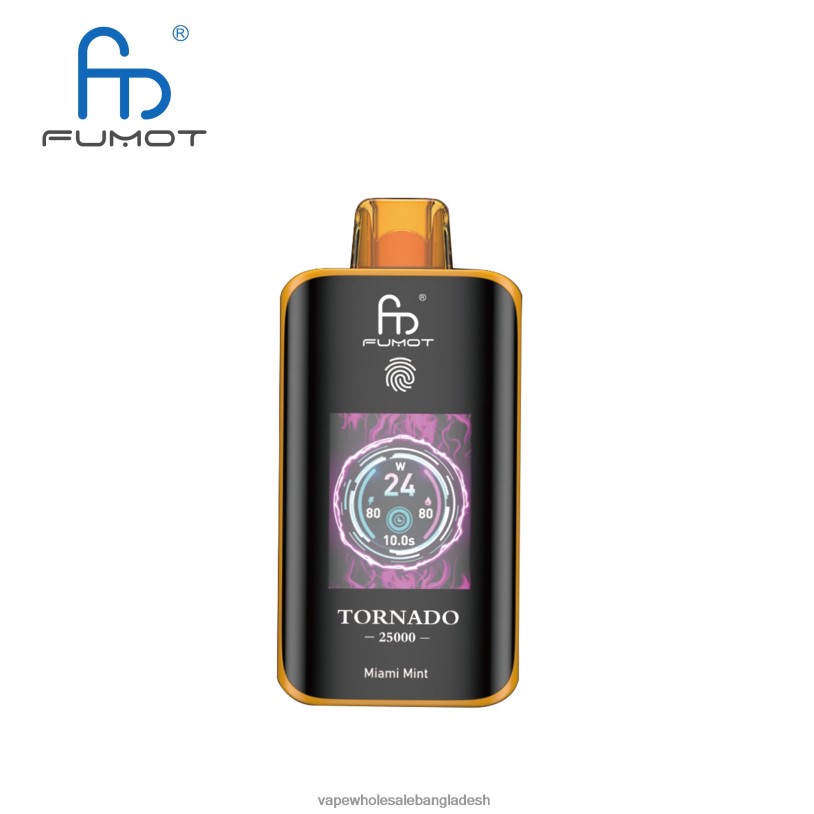 Vape Bangladesh - Fumot Tornado 25000 ডিসপোজেবল ভ্যাপ মিয়ামি পুদিনা 0LJ888