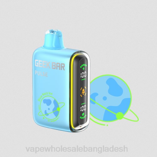 Vape BD Online - নীল রাজ বরফ F6D876 GEEK BAR Pulse গ্রহ সংস্করণ 7500 পাফ/15000 পাফ