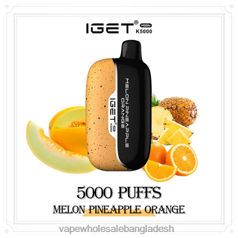 Vape Dhaka - IGET Moon k5000 Z2BRF13 তরমুজ আনারস কমলা