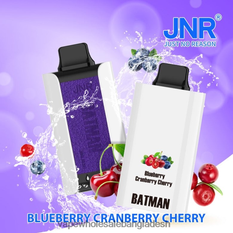 Vape Wholesaler - JNR BATMAN 11000 ব্লুবেরি ক্র্যানবেরি চেরি VLL48P17