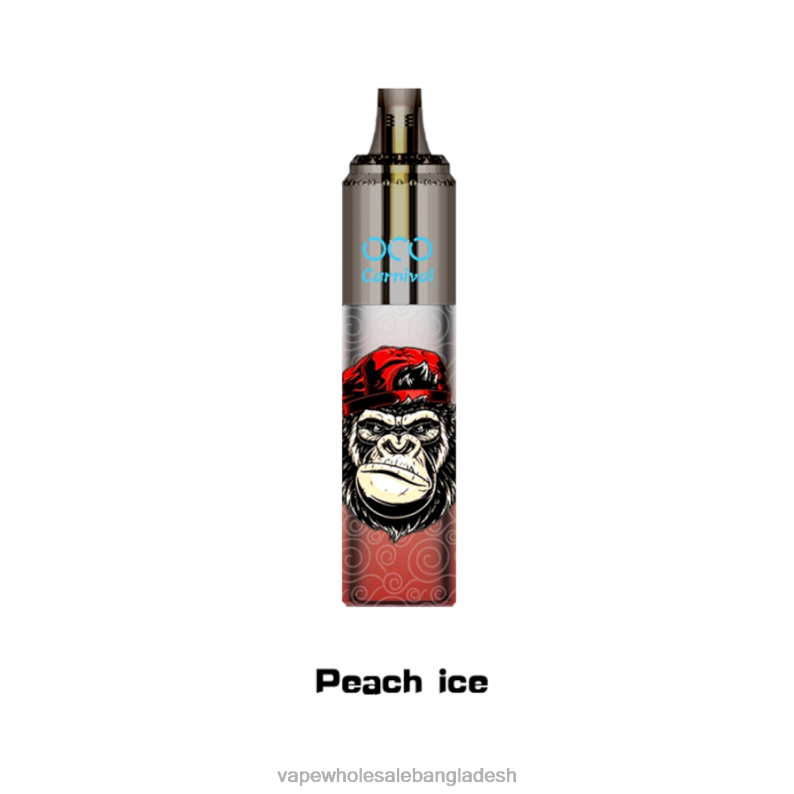 Vape Shop Bd Dhaka - LAVIE OCO কার্নিভাল 10000 puffs 64RHX355 পীচ বরফ