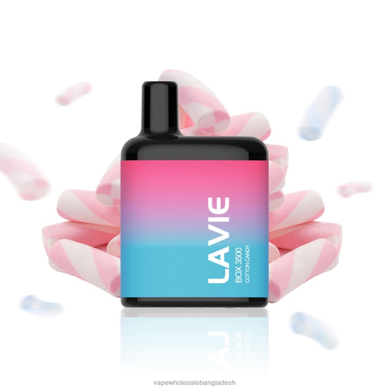 E Cigarette Price - LAVIE BOX 3500 পাফ 64RHX210 তুলো মিছরি