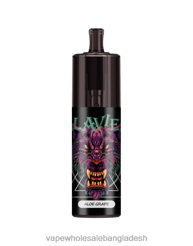 E Cigarette Price - LAVIE COLOUR BAR 10000 puffs বায়ুপ্রবাহ নিয়ন্ত্রণ 64RHX330 অ্যালো আঙ্গুর