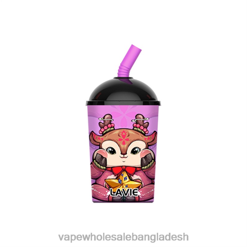 E Cigarette Price - LAVIE Max Cup 8000 পাফ 64RHX260 আঙ্গুরের বরফ