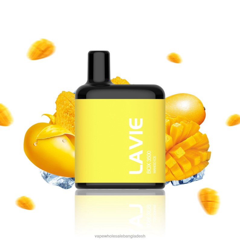 Vape Bangladesh - LAVIE BOX 3500 পাফ 64RHX208 আমের বরফ