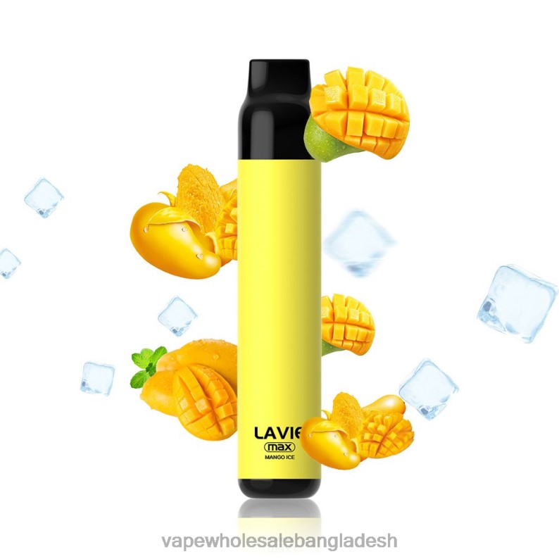 Vape Bangladesh Price - LAVIE BAR 5000 পাফ - সর্বোচ্চ 64RHX279 আমের বরফ