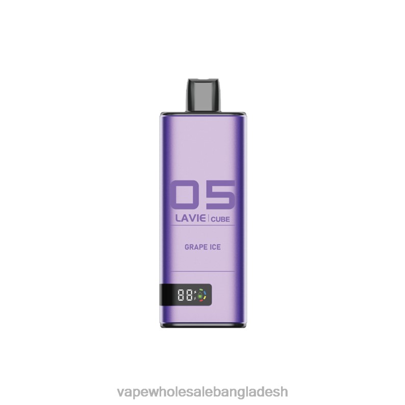 Vape Bangladesh Price - LAVIE Cube 20000 পাফ 64RHX39 আঙ্গুরের বরফ