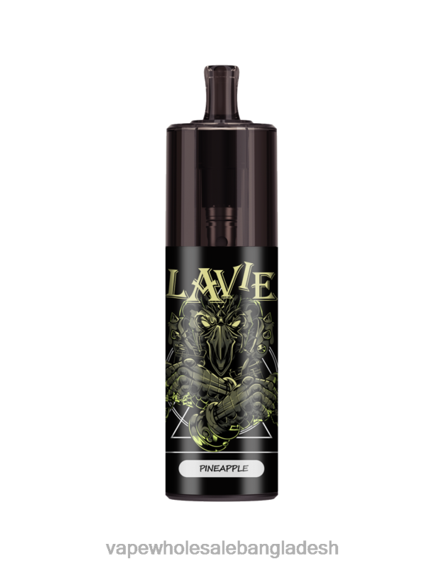Vape Bd Online - LAVIE COLOUR BAR 10000 puffs বায়ুপ্রবাহ নিয়ন্ত্রণ 64RHX336 আনারস