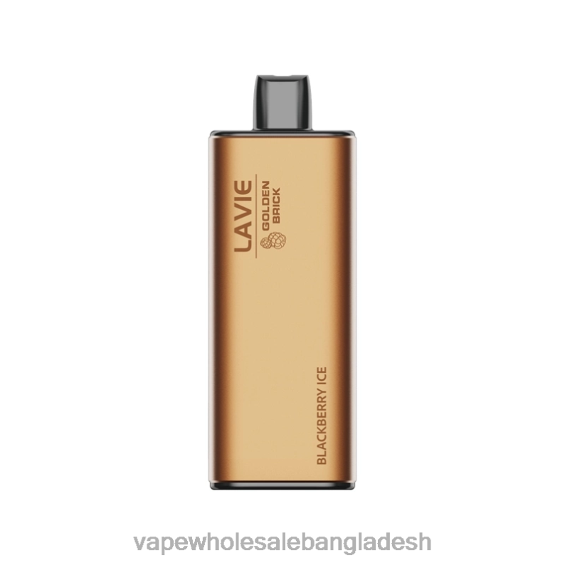 Vape Dhaka - LAVIE GOLDEN BRICK 10000 puffs 64RHX53 ব্ল্যাকবেরি বরফ
