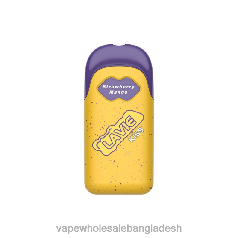 Vape Dhaka - LAVIE KISS 8000 পাফ 64RHX113 স্ট্রবেরি আম