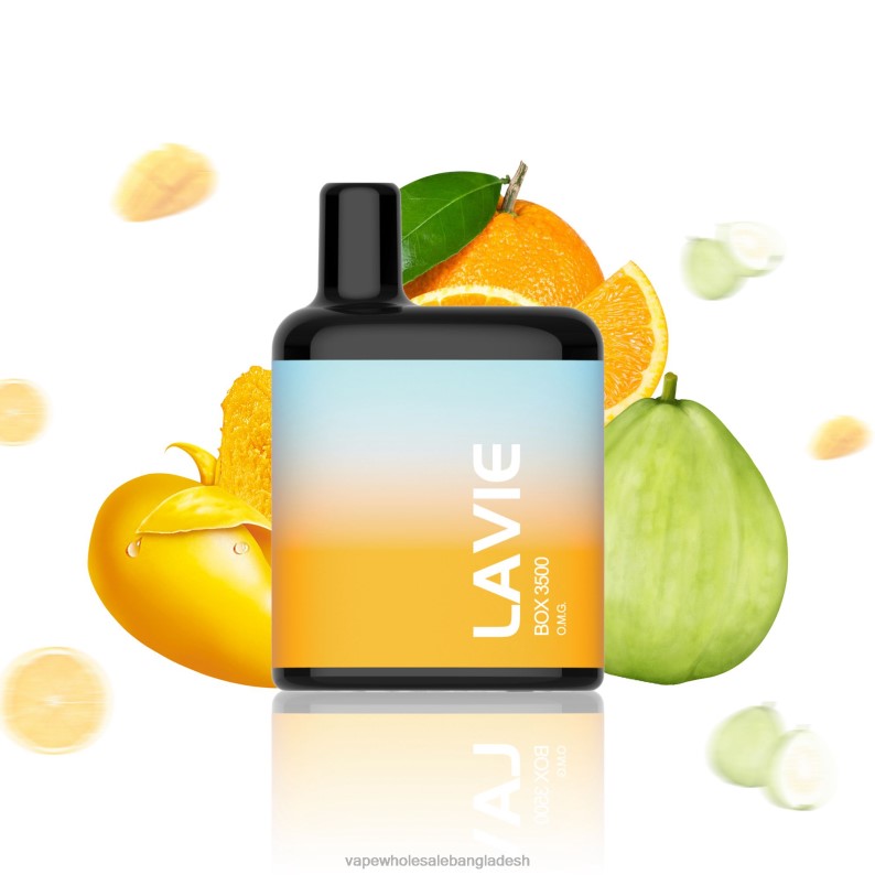 Vape Price In Dhaka - LAVIE BOX 3500 পাফ 64RHX214 o.m.g
