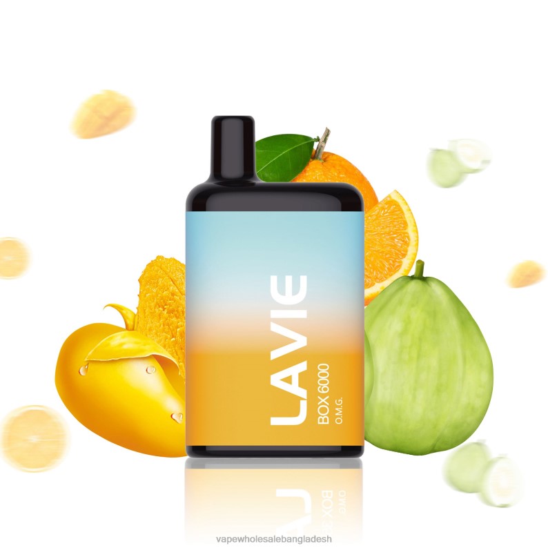 Vape Price In Dhaka - LAVIE BOX 6000 puffs 64RHX204 o.m.g